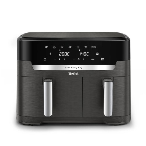 AIR FRYER  EY942HE0 BLACK XXL DUAL EASY FRY AIRFRYER 2700W 6,5 + 4,5LT